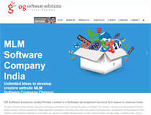 Tablet Screenshot of ogsoftwaresolutions.com